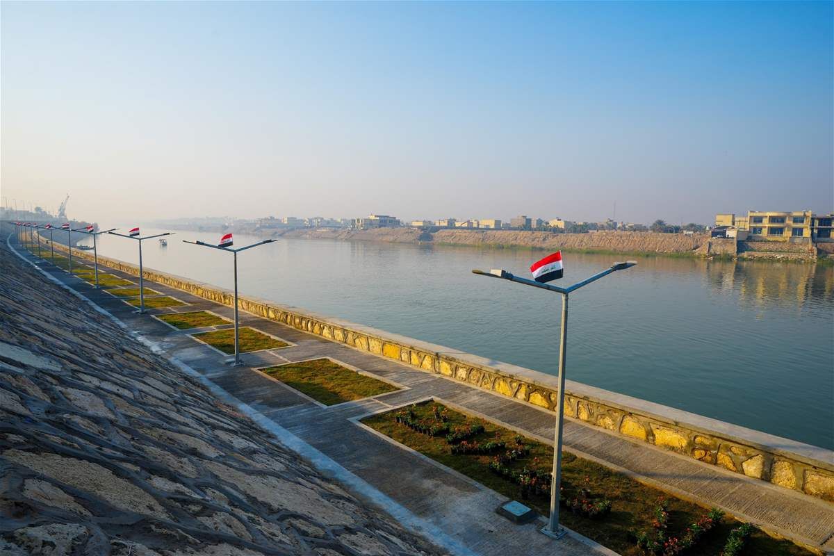 السوداني يفتتح مشروعا جديدا في بغداد (صور)