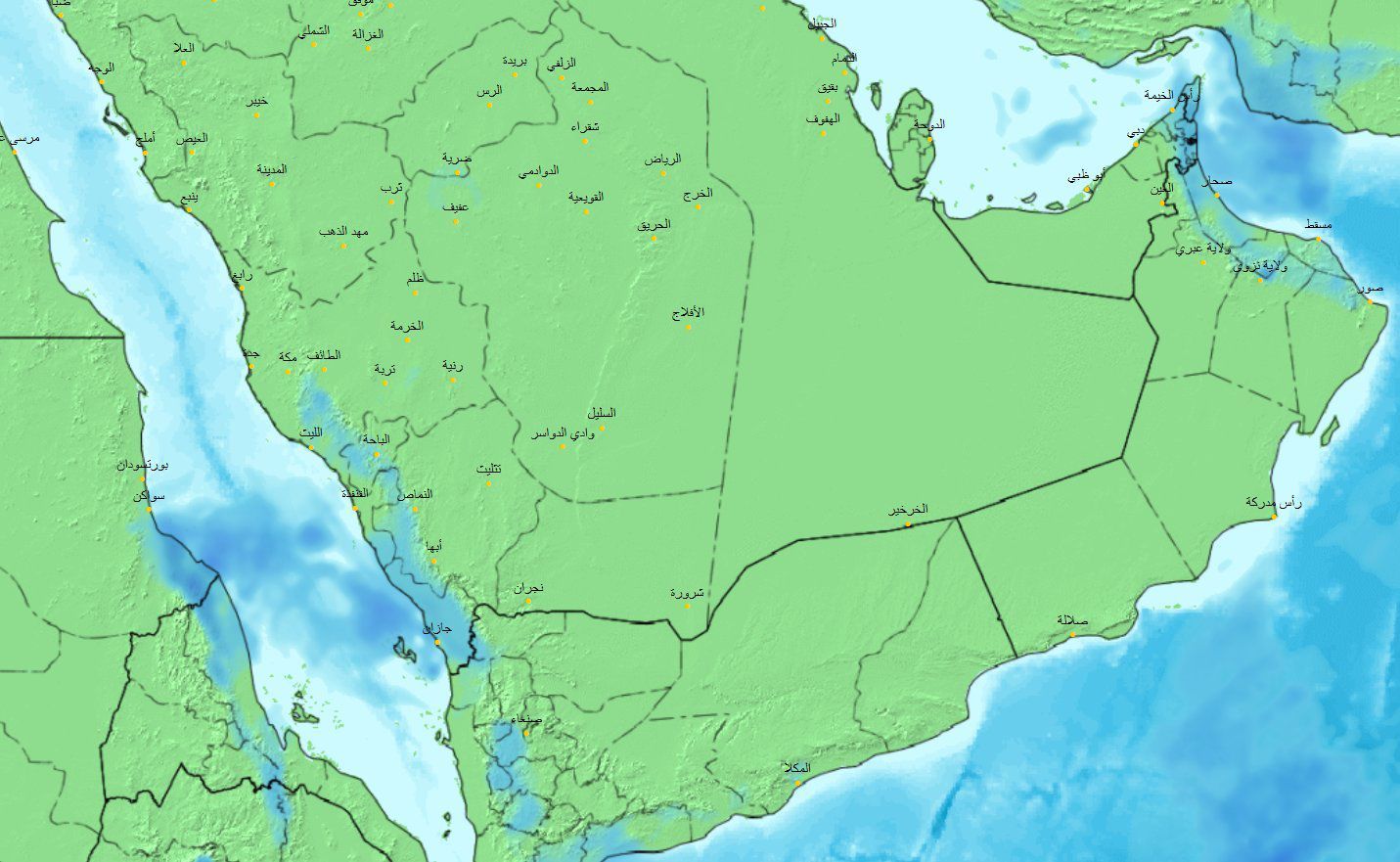 الحصيني: أجواء باردة وأمطار على بعض المناطق