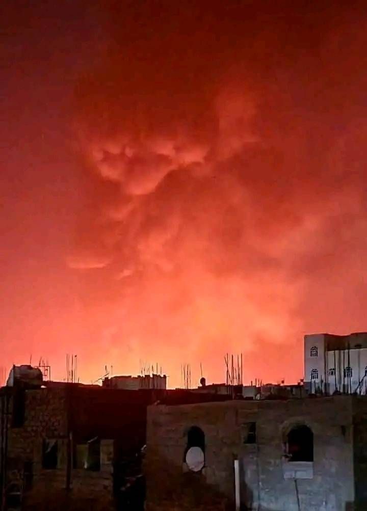 تعرف على أبرز المواقع التي استهدفها الطيران في صنعاء اليوم