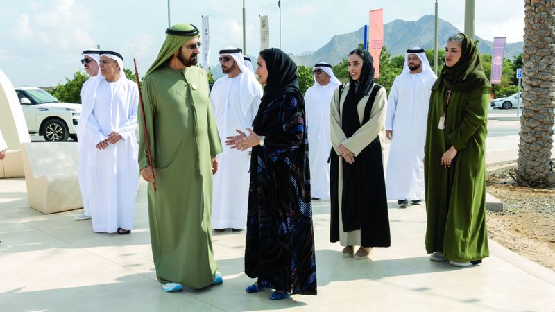 الامارات | محمد بن راشد يطّلع على سير العمل في مشروعات حتا التطويرية