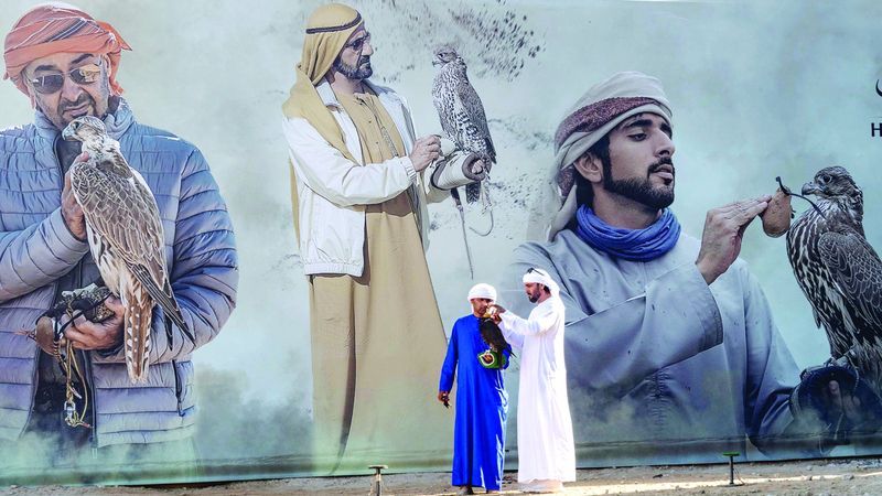 الامارات | 250 طيراً في اليوم الأول من «بطولة فزاع للصيد بالصقور»