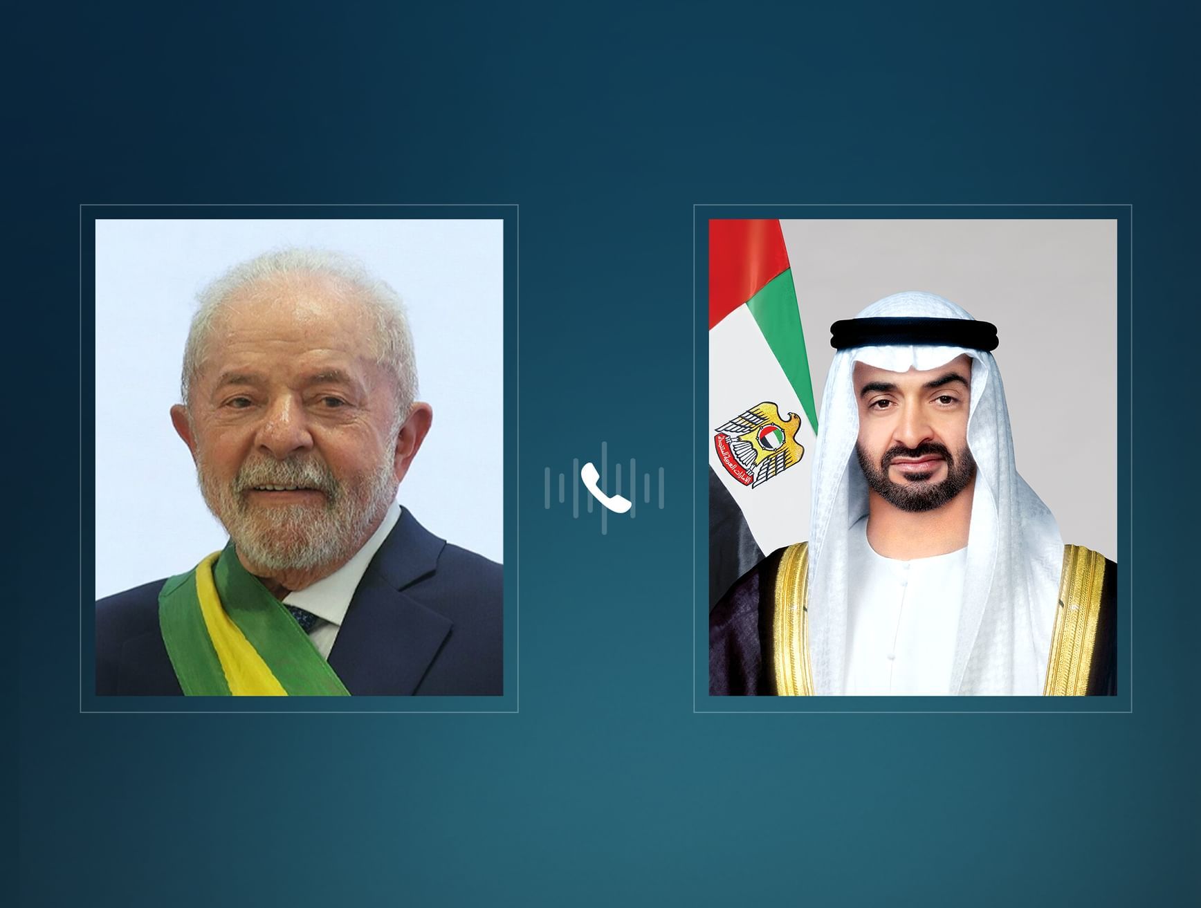 الامارات | رئيس الدولة والرئيس البرازيلي يبحثان هاتفياً علاقات البلدين