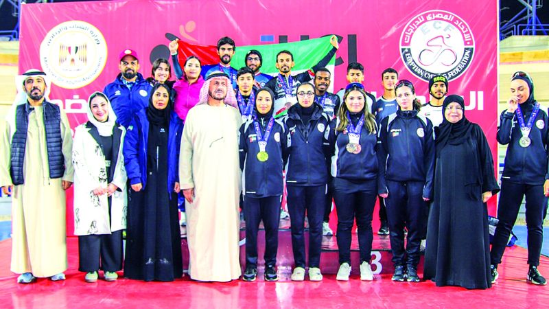 الامارات | 28 ميدالية لمنتخب الدراجات في البطولة العربية للمضمار