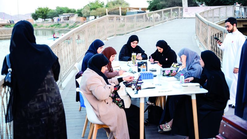 الامارات | للمبدعين «ممشى» في مهرجان «شتانا في حتا»