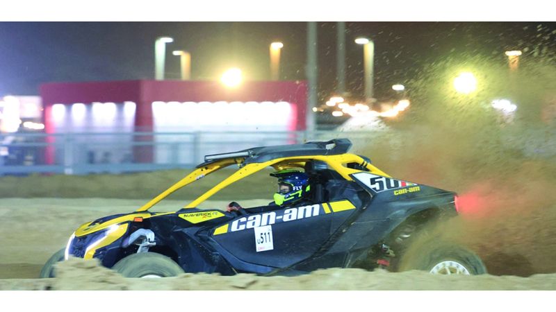 الامارات | راشد القمزي بطل فئة «بدون التوربو» في مهرجان ليوا