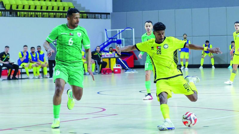 الامارات | كلباء يقتحم مرمى «الحصن» في دوري الصالات