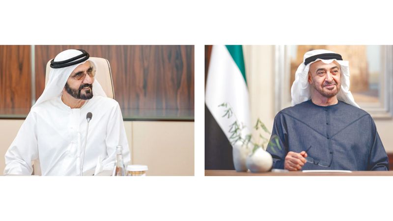 الامارات | رئيس الدولة ونائباه يهنئون ملوك ورؤساء وأمراء الدول بالعام الميلادي الجديد