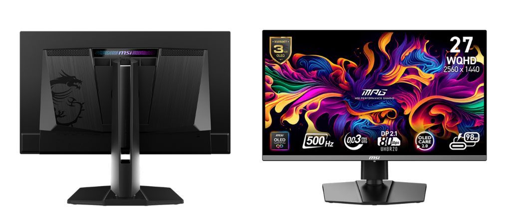 تكنولوجيا: MSI تكشف عن اثنان من شاشات الألعاب بتقنية QD-OLED ومعدل تحديث 500Hz في #CES2025