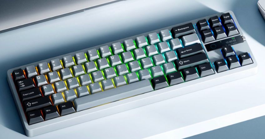 تكنولوجيا: شاومي تكشف عن لوحة مفاتيح ميكانيكية بشاشة مصغرة وسعر 61 دولار
