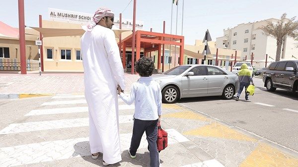 «تحسينات مرورية» حول المدارس في أبوظبي