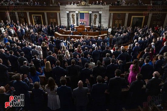 مجلس النواب الأمريكى يصوت للجمهورى مايك جونسون رئيسا له.. صور