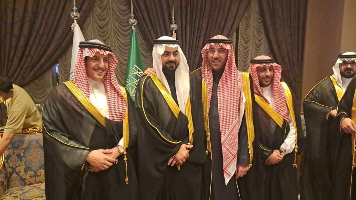  "العرنوس" يحتفل بزفاف نجله "مشاري"