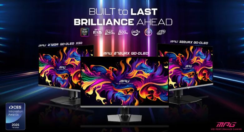 تكنولوجيا: شاشة ألعاب جديدة من MSI بدقة 4K بتقنية QD-OLED في معرض #CES2025