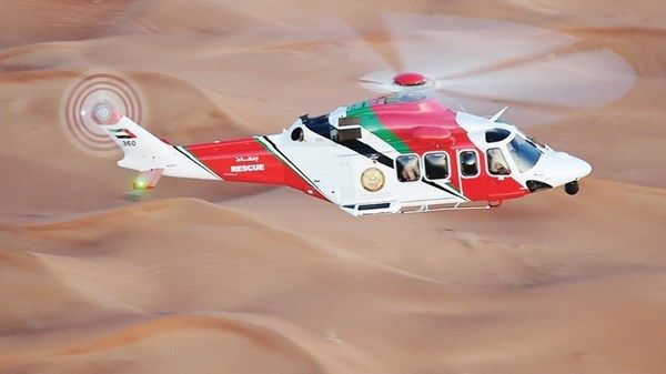 شرطة رأس الخيمة تنفذ عملية إخلاء طبي لمصاب في أحد المواقع الجبلية