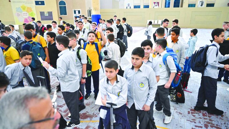 الامارات | تطبيق نظام إدارة السلوك الطلابي من أول يوم في مدارس حكومية وخاصة