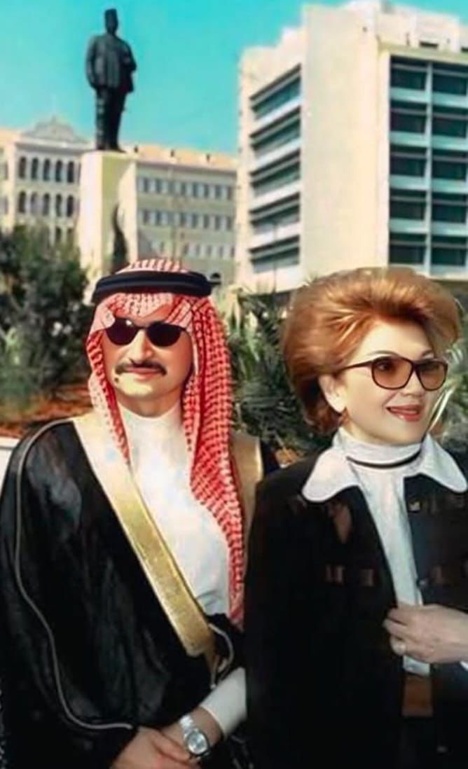الأميرة ريم بنت الوليد تنعي جدتها