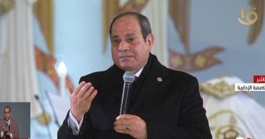 الرئيس السيسي: ستظل مصر منارة للتعايش والوحدة والمحبة بين أبنائها من مختلف الديانات