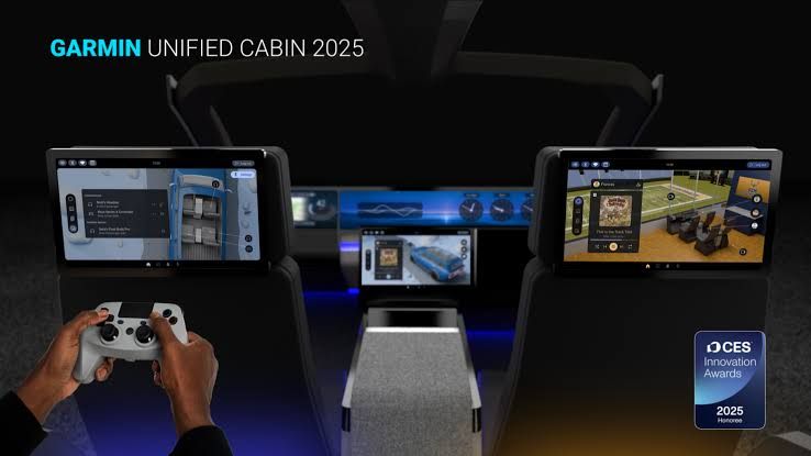 تكنولوجيا: Garmin Unified Cabin: تجربة ترفيه داخل السيارة بدعم Snapdragon Cockpit Elite في معرض #CES2025