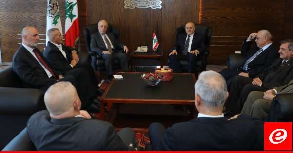 سليم بحث مع وفد من رابطة قدامى القوات المسلحة بحقوق العسكريين ودور الجيش بهذه المرحلة