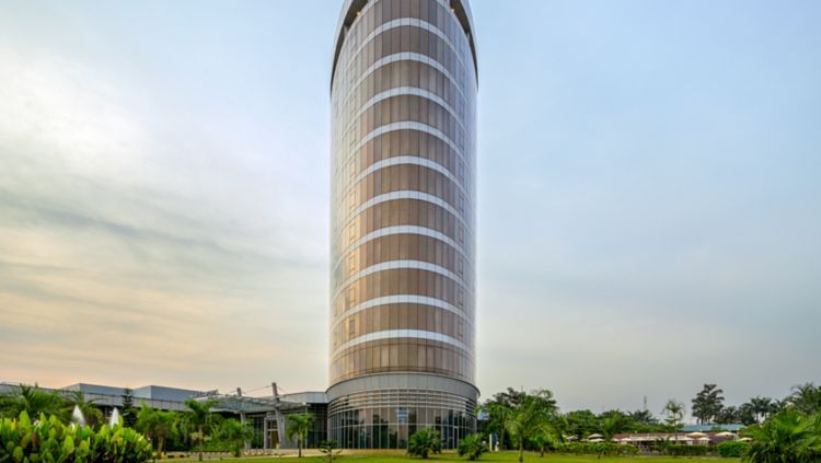 المصرى يستقر على مقر إقامته بمدينة أويو النيجيرية استعدادًا لـ إنيمبا.. صور