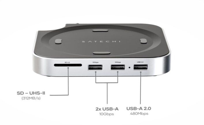 تكنولوجيا: Satechi تقدم قاعدة إرساء جديدة لجهاز Mac Mini مع توسيع M.2 SSD وحل مشكلة زر الطاقة #CES2025