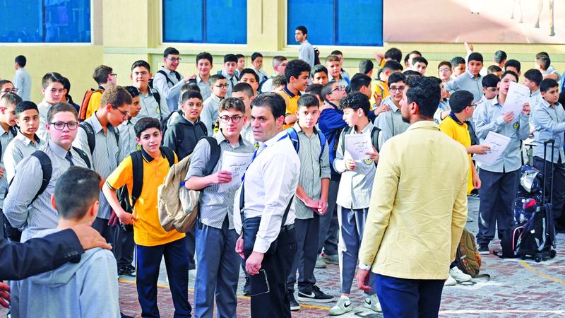 الامارات | تفاوت نِسَب الغياب في أول أيام الدراسة بالفصل الثاني