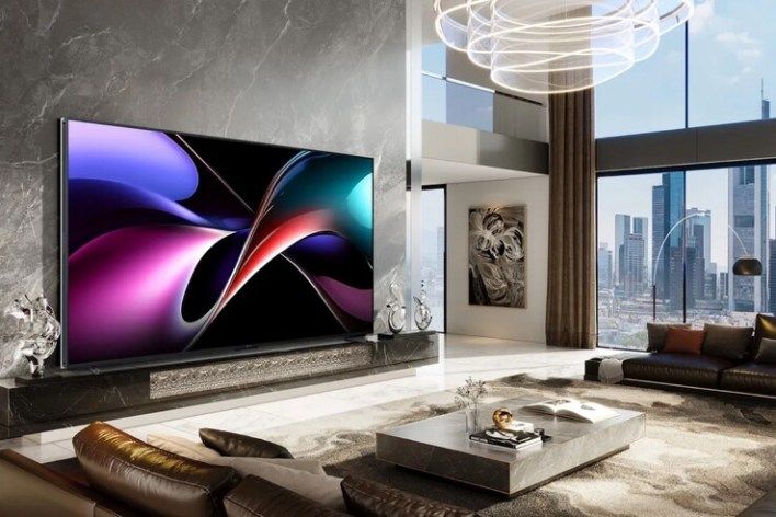 تكنولوجيا: Hisense تكشف عن تلفاز MicroLED وMini-LED جديد بحجم 136 بوصة وسطوع 10000 نتس #CES2025