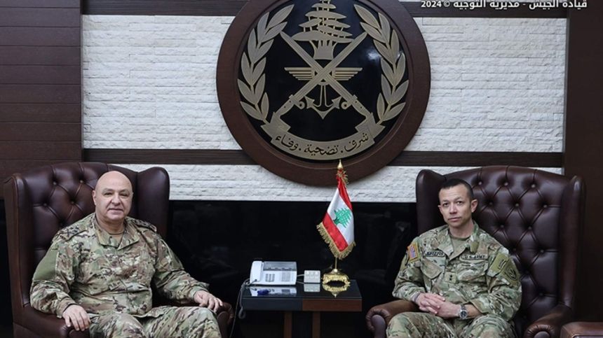 جنرال أمريكي: الجيش هو المؤسسة الشرعية لتأمين لبنان والدفاع عنه
