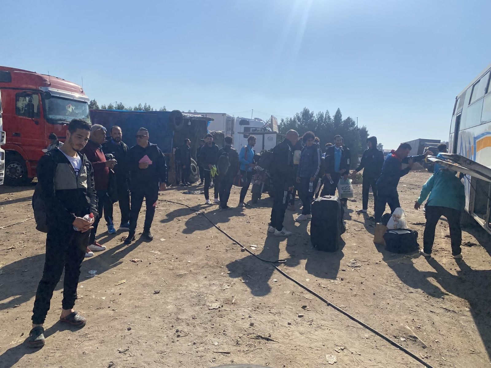 إطار الأتوبيس يعطل وصول صيد المحلة لمواجهة القزازين في دورى الدرجة الثانية