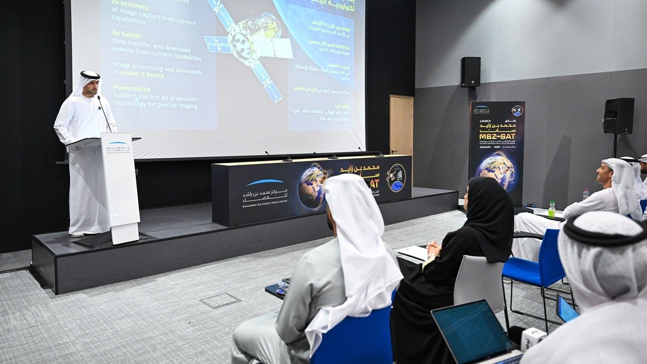 «محمد بن راشد للفضاء» يبدأ الاستعدادات النهائية لإطلاق «محمد بن زايد سات»