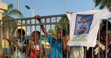 جماهير أنجولية تحضر أول مران لـ بيراميدز قبل مواجهة ساجرادا.. صور