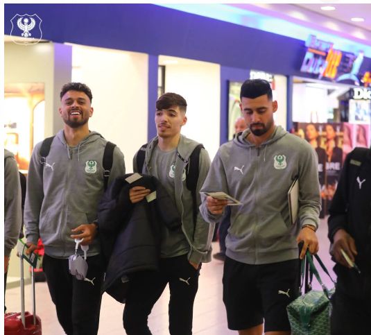 بعثة المصري تصل مطار القاهرة للسفر لنيجيريا لمواجهة إنيمبا بالكونفيدرالية