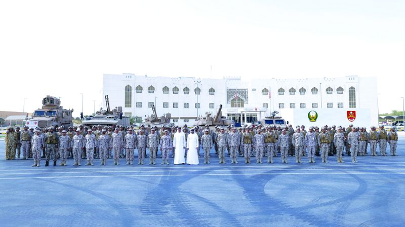 الامارات | حمدان بن محمد للقوات المسلحة:  أنتم حُرّاس الدار ودرعنا الذي لا يلين