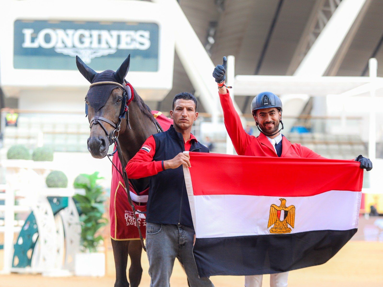 وزير الشباب يُشيد بتألق فرسان مصر فى المسابقة الأولى من بطولة قطر الدولية للفروسية
