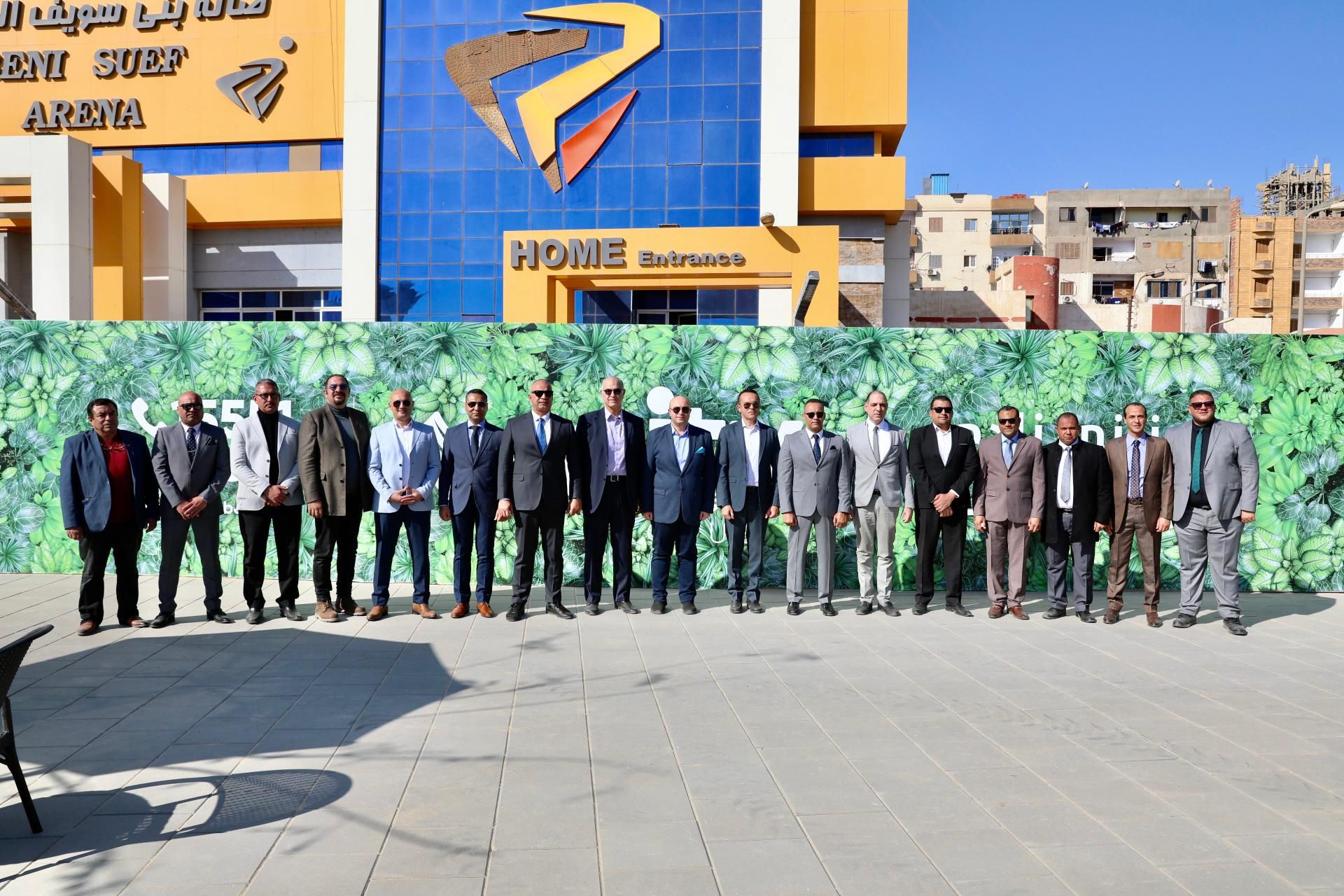 افتتاح المرحلة الأولى لفرع سيتى كلوب بنى سويف وسط إشادة كبيرة من المحافظ.. صور