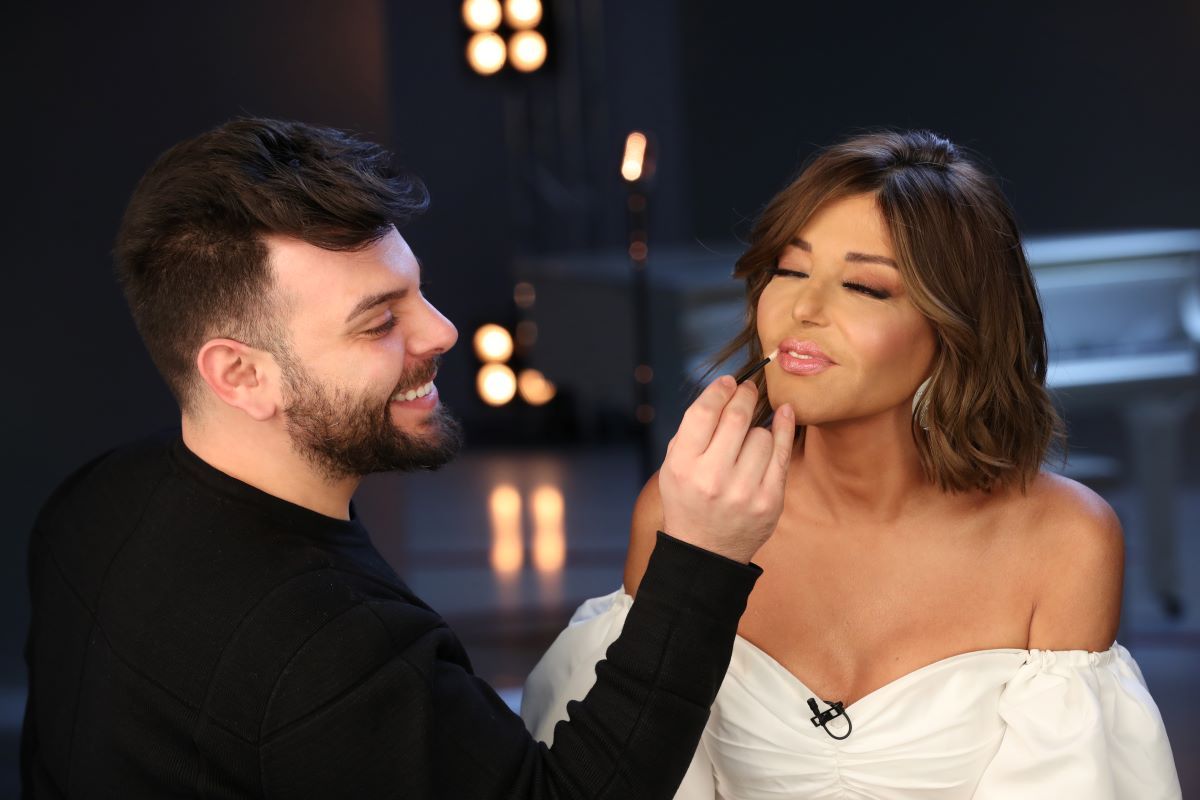 في يوم ميلادها.. أسرار مكياج سميرة سعيد من خبير التجميل بول قسطنطينيان