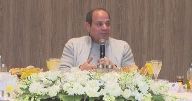 الرئيس السيسي: ضاعفنا إنتاج الكهرباء ونبيع أنبوبة البوتجاز بنصف سعرها
