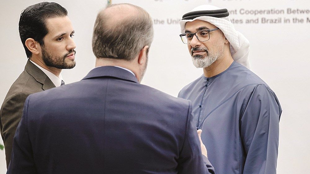 خالد بن محمد بن زايد: حريصون على تعزيز علاقاتنا الاستراتيجية مع البرازيل