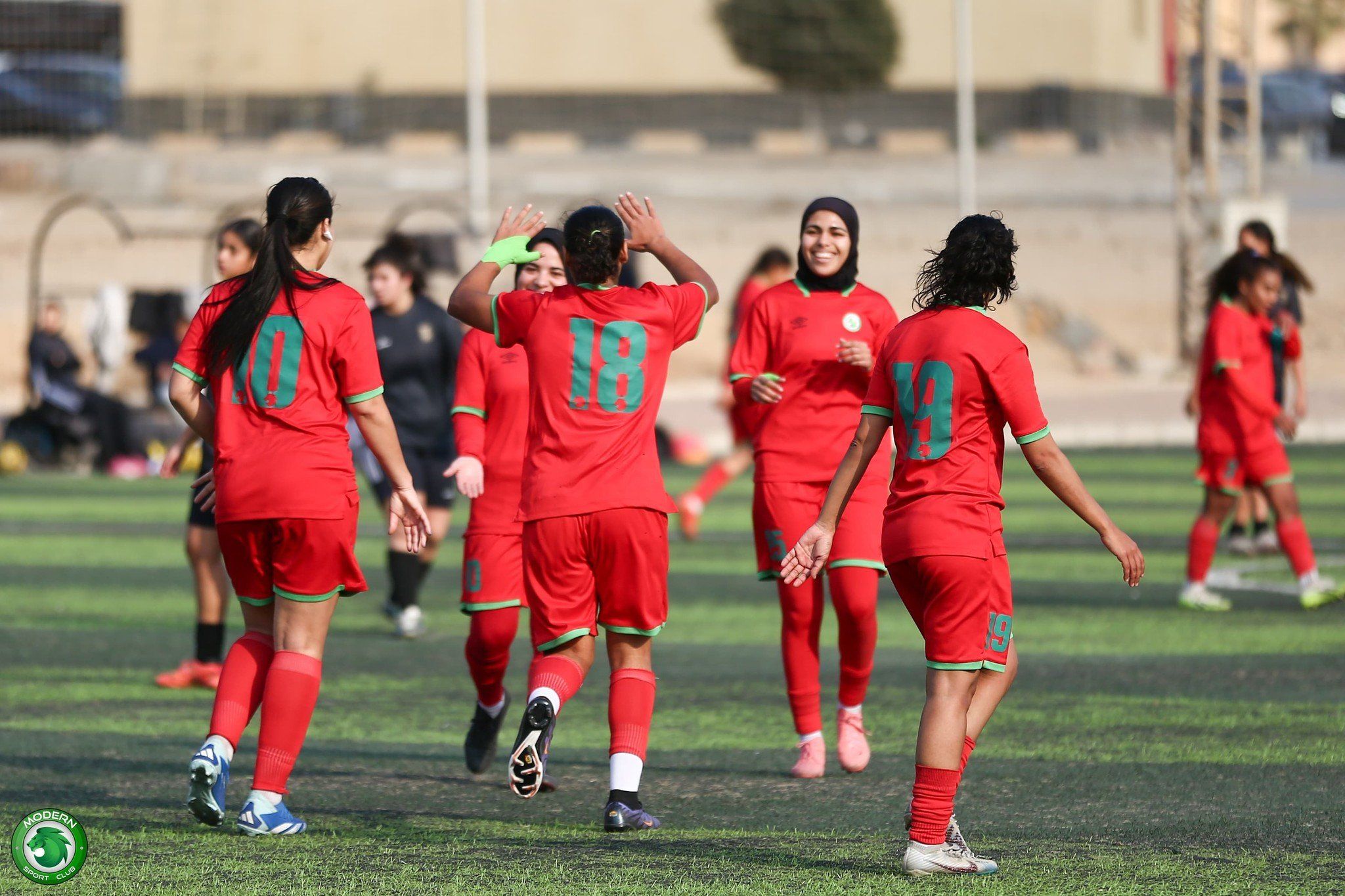 وادى دجلة يكتسح إنبى 11 – 0 والبنك يقسو على المصرى بدورى الكرة النسائية