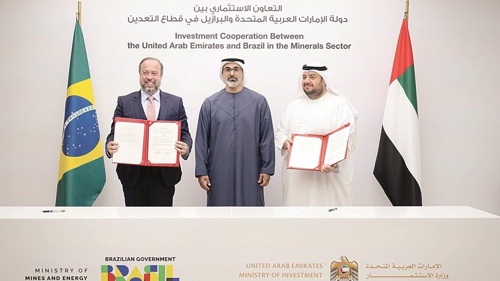 خالد بن محمد بن زايد: حريصون على تعزيز علاقاتنا الاستراتيجية مع البرازيل