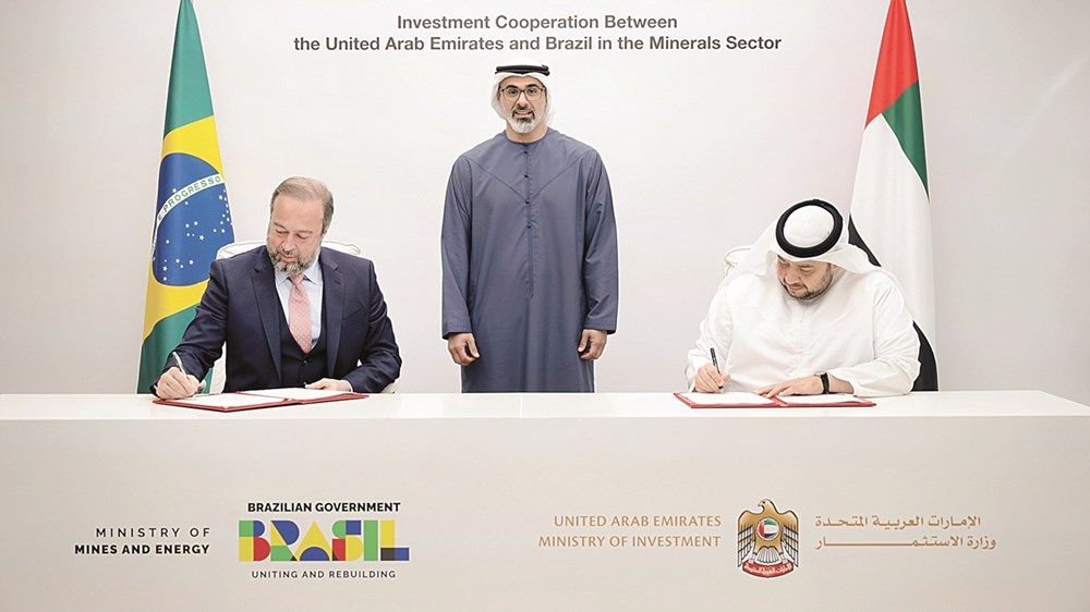 خالد بن محمد بن زايد: حريصون على تعزيز علاقاتنا الاستراتيجية مع البرازيل