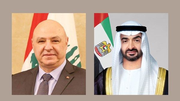 رئيس الدولة يهنئ جوزيف عون بانتخابه رئيساً للبنان