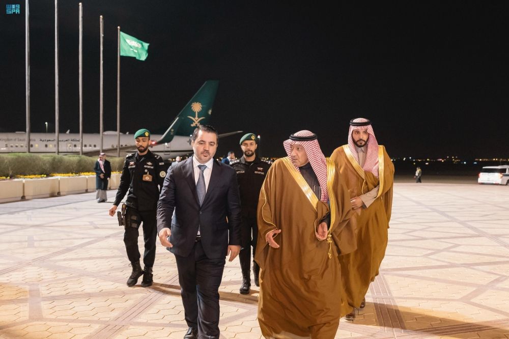 وزير خارجية الإدارة السورية الجديدة يصل إلى الرياض