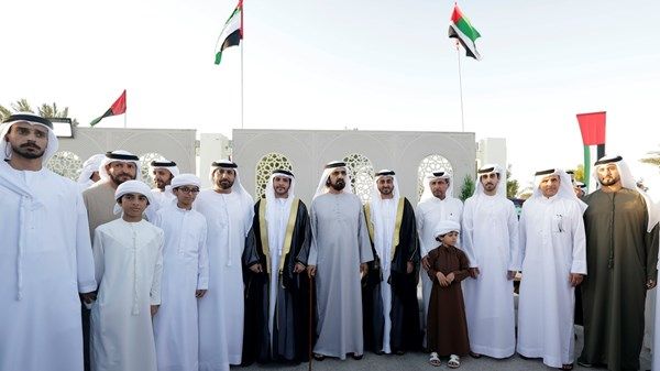 محمد بن راشد يحضر أفراح العامري وآل بومهير