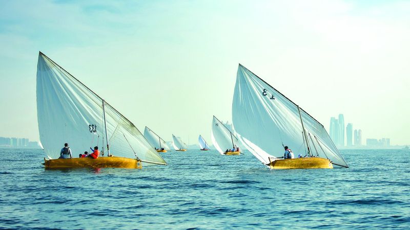 الامارات | سباق ياس للمحامل الشراعية 22 قدماً ينطلق اليوم