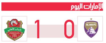 الامارات | صدارة الدوري بـ «الختم الأحمر»