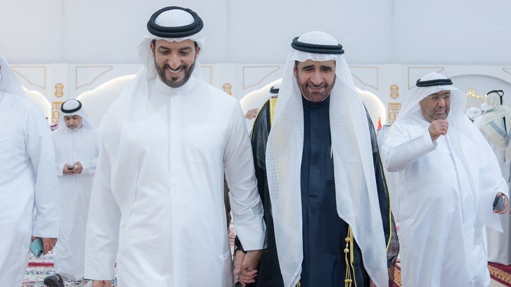 وليا عهد الشارقة والفجيرة يشهدان أفراح القواسم في مدينة كلباء