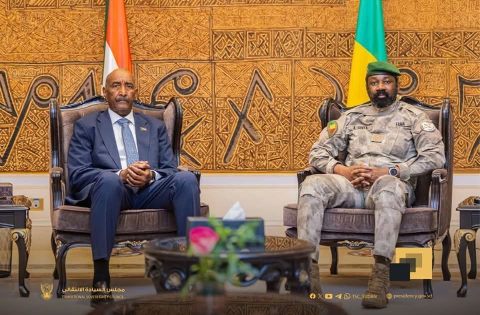 برئاسة البرهان وغويتا – السودان ومالي يبحثان تقوية آليات التعاون المشترك