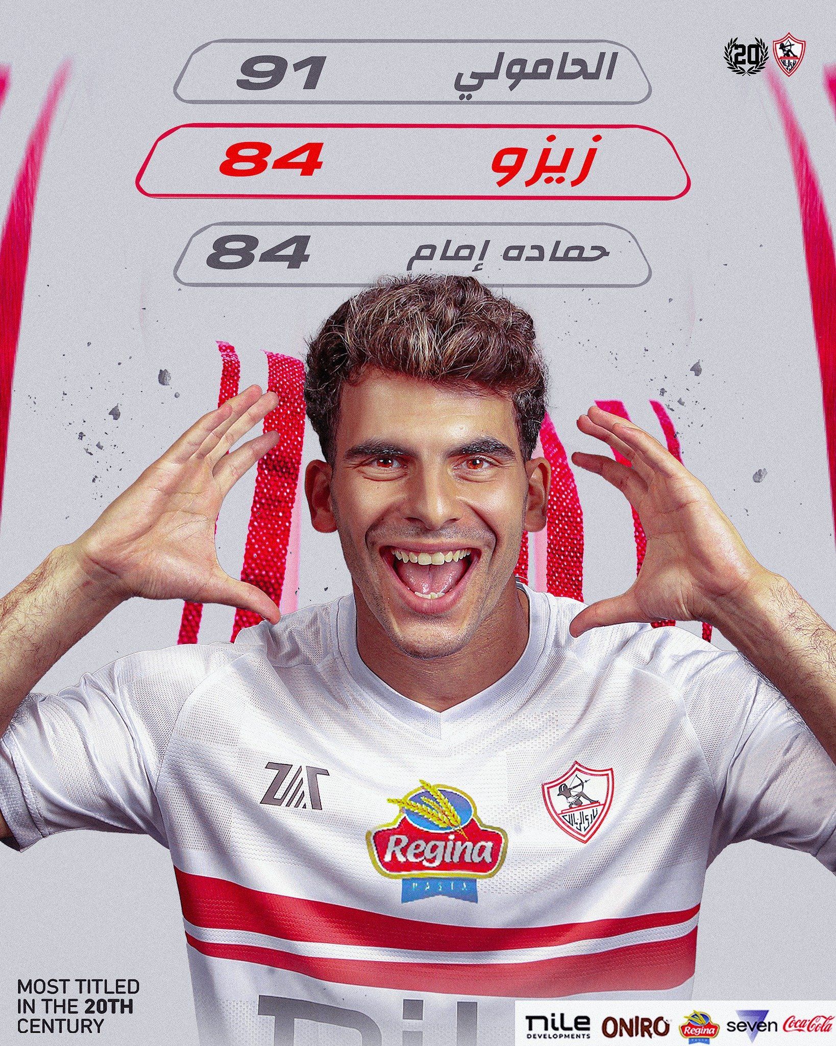 زيزو يعادل رقم حمادة إمام فى قائمة الهدافين التاريخيين للزمالك بـ84 هدفًا