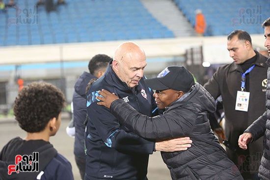 الزمالك يكتفي بتعادل سلبي مع بلاك بولز فى الشوط الأول